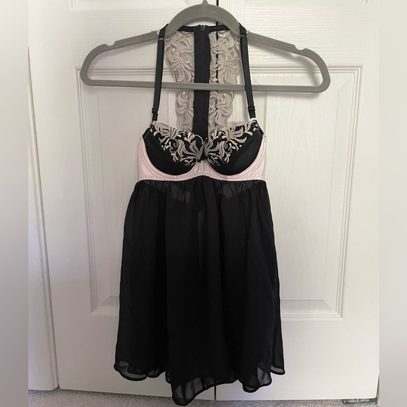 Black Babydoll Lingerie - Picture 1 of 1